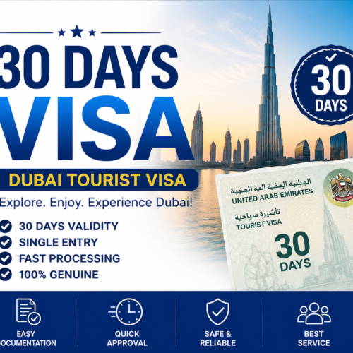 30 Days UAE Tourist Visa