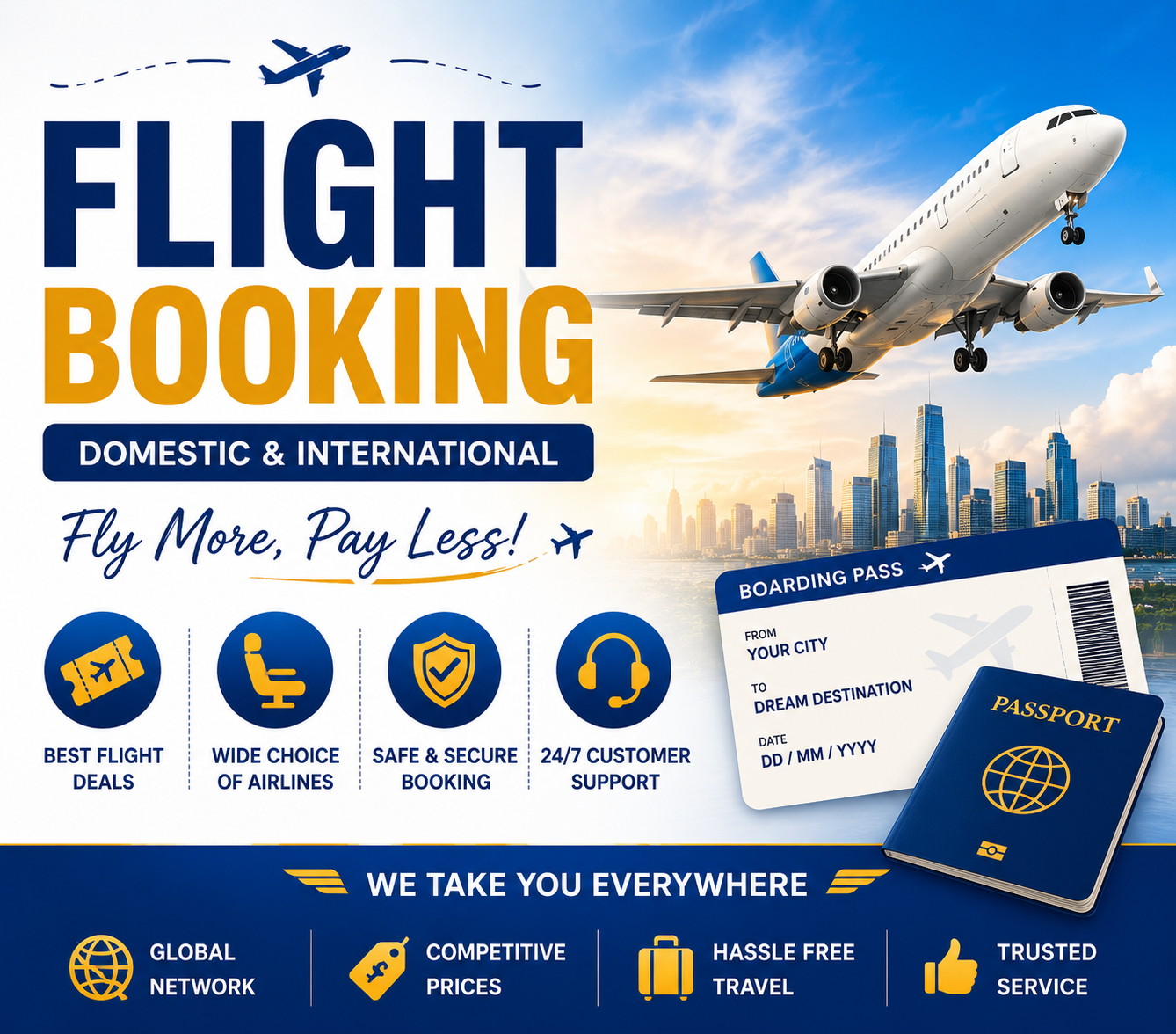 Flight booking
